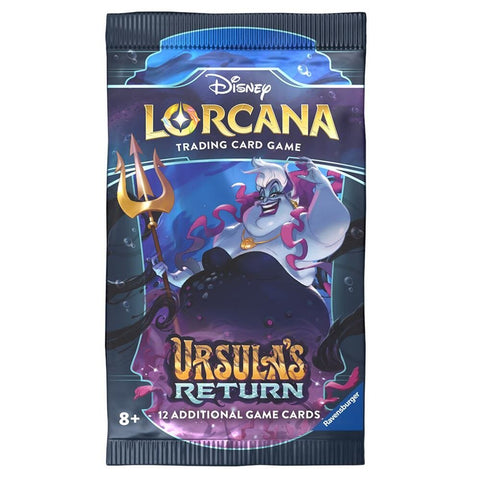 Lorcana Ursula's Return Individual Pack - 12 Card Sealed Pack - Gootzy Gaming