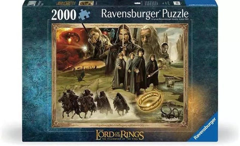 Lord of the Rings 2000 Piece Puzzle - Gootzy Gaming