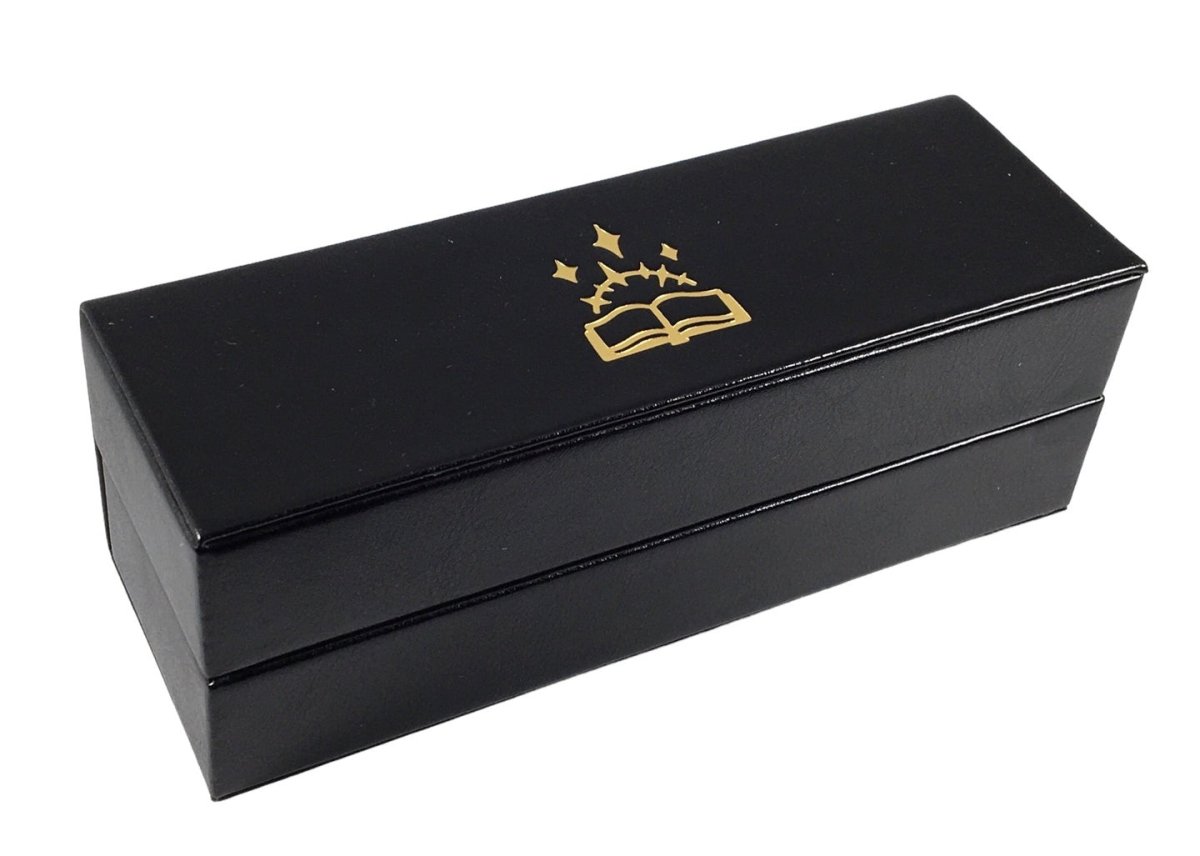Luxury Faux Leather Dice Box/ Rolling Tray - Wizard - Gootzy Gaming