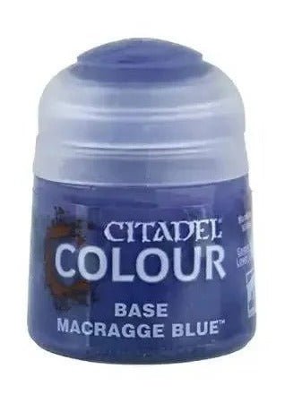 Macragge Blue - Base Matte Acrylic Miniatures Paint - Citadel Colour - 12 mL - Gootzy Gaming