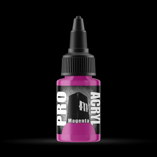 Magenta - Premium Matte Acrylic Miniatures Paint - Monument Hobbies - 22 mL Dropper Bottle - Gootzy Gaming