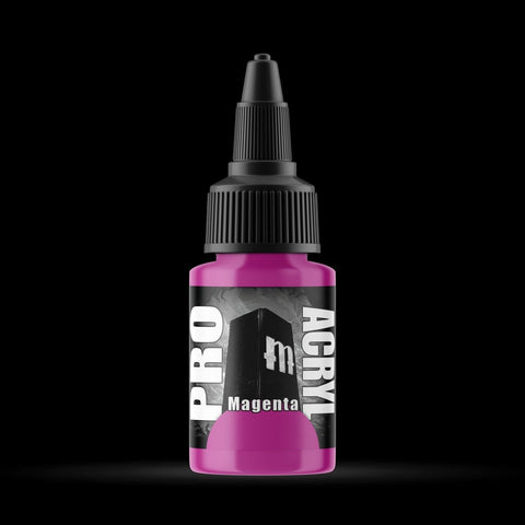Magenta - Premium Matte Acrylic Miniatures Paint - Monument Hobbies - 22 mL Dropper Bottle - Gootzy Gaming