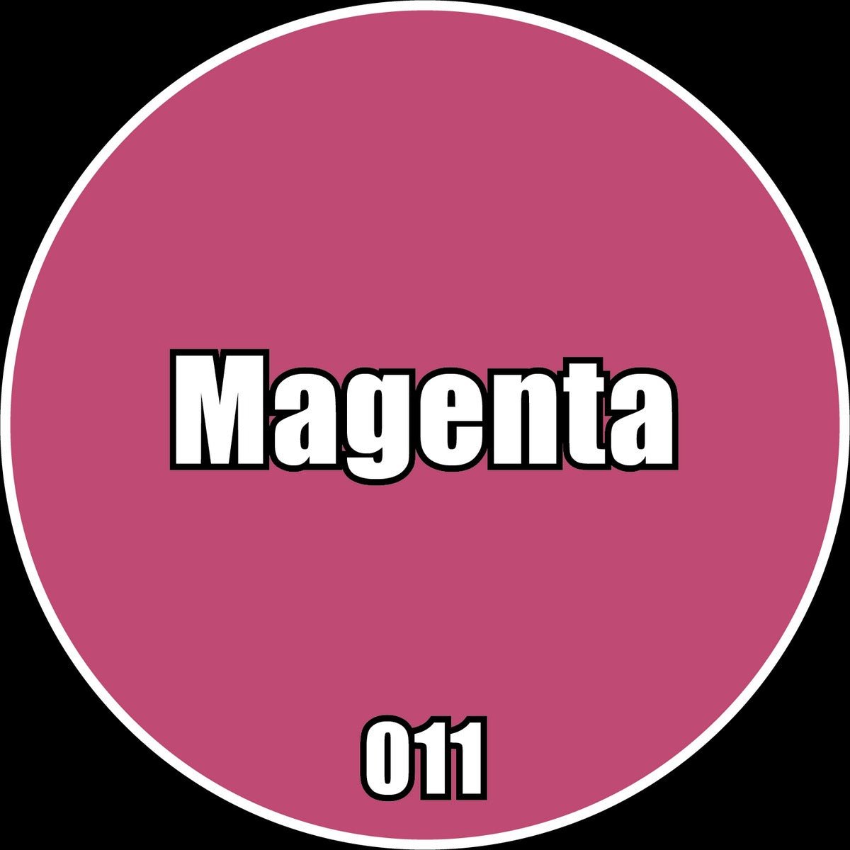 Magenta - Premium Matte Acrylic Miniatures Paint - Monument Hobbies - 22 mL Dropper Bottle - Gootzy Gaming