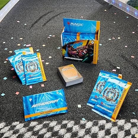 Magic the Gathering (MTG) Aetherdrift Collector's Booster Box - 12 Packs Sealed Box - Gootzy Gaming