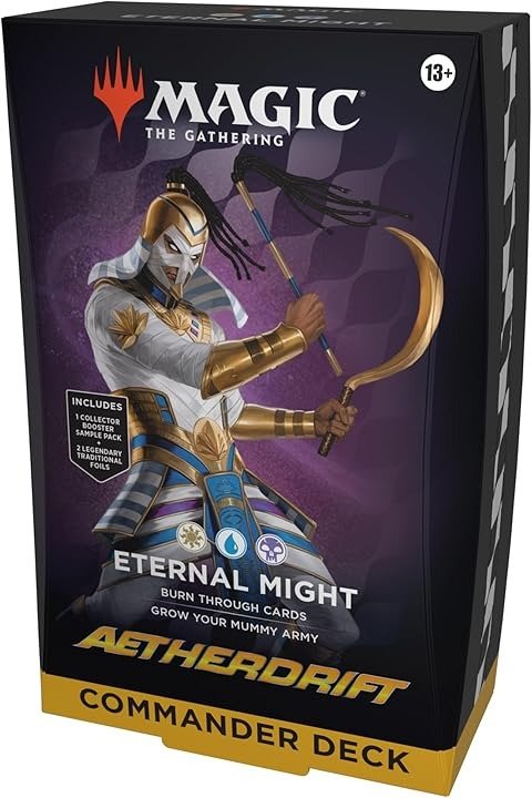 Magic the Gathering (MTG): Aetherdrift - Eternal Might Commander Deck - Gootzy Gaming