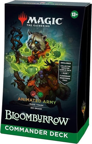 Magic the Gathering (MTG): Bloomburrow - Animated Army Commander Deck - Gootzy Gaming