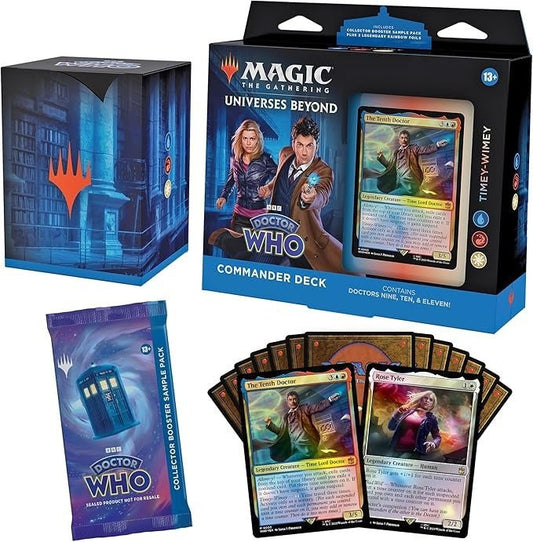 Magic the Gathering (MTG): Doctor Who Timey - Wimey Commander Deck - Gootzy Gaming