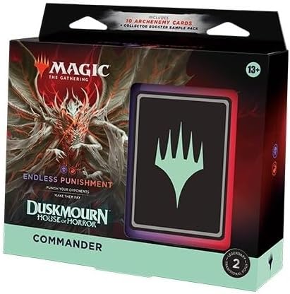 Magic the Gathering (MTG): Duskmourn Endless Punishment Commander Deck - Gootzy Gaming