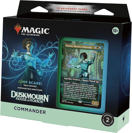 Magic the Gathering (MTG): Duskmourn Jump Scare Commander Deck - Gootzy Gaming