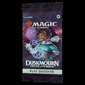 Magic the Gathering (MTG) Duskmourn PLAY Booster Pack - 14 Card Pack Gootzy Gaming Magic the Gathering (MTG) Duskmourn PLAY Booster Pack - 14 Card Pack Gootzy Gaming