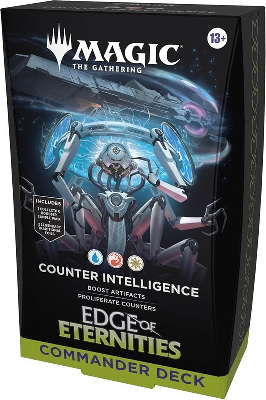 Magic the Gathering (MTG): Edge of Eternities Counter Intelligence Commander Deck - Gootzy Gaming