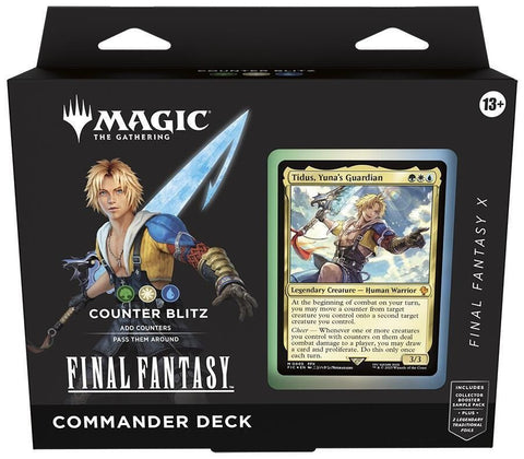 Magic the Gathering (MTG): Final Fantasy Counter Blitz Commander Deck (FFX) - Gootzy Gaming