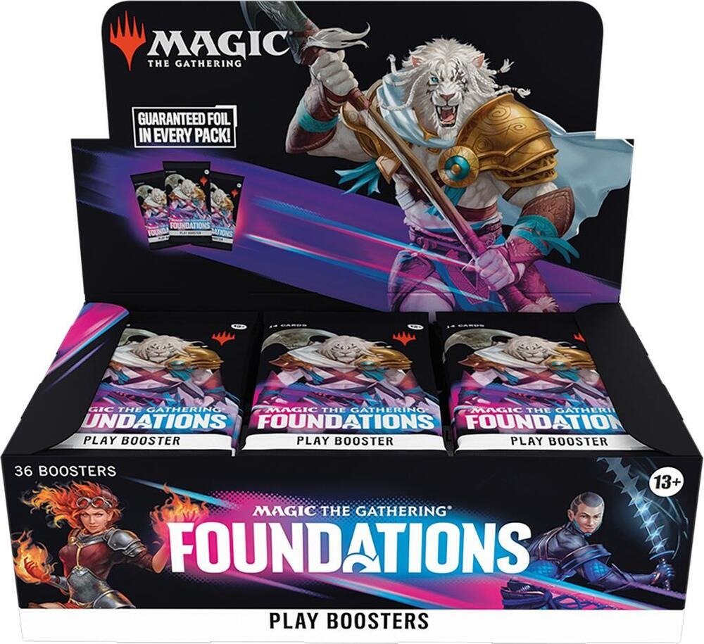 Magic the Gathering (MTG) Foundations Booster Box - 36 Packs Sealed Box - Gootzy Gaming
