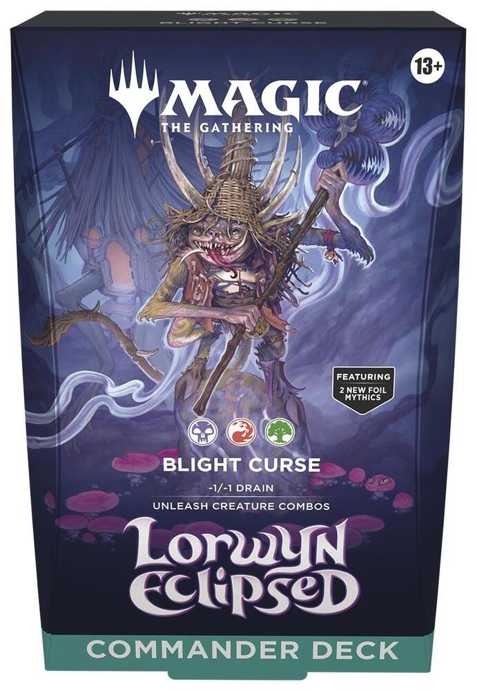 Magic the Gathering (MTG): Lorwyn Eclipsed - Blight Curse Commander Deck - Gootzy Gaming
