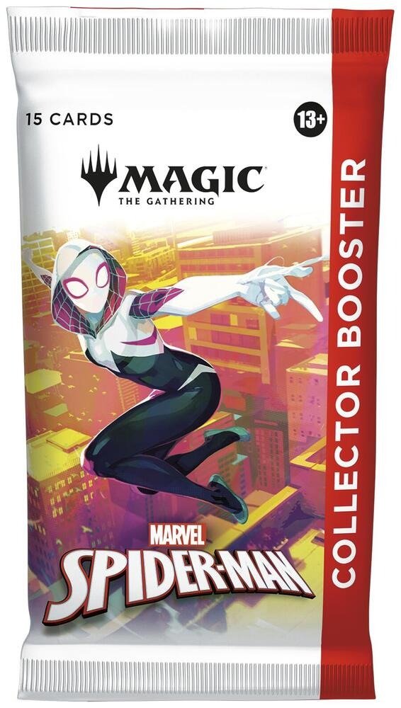 Magic the Gathering (MTG): Marvel Spider - Man Collector's Booster Pack - 15 Card Pack - Gootzy Gaming