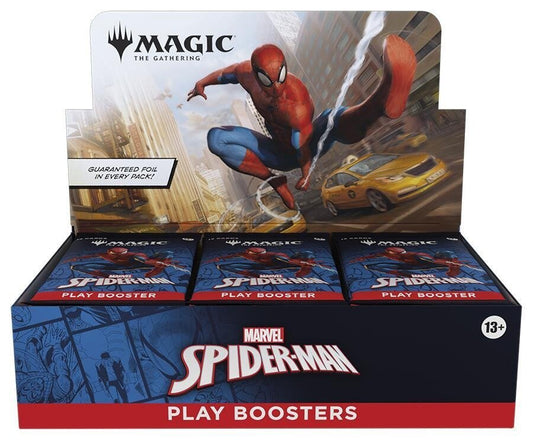 Magic the Gathering (MTG) Marvel Spider - Man Play Booster Box - 30 Packs Sealed Box - Gootzy Gaming