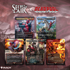 Magic the Gathering (MTG) Secret Lair x Marvel - Deadpool (Non - Foil) - Gootzy Gaming