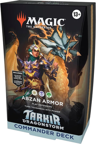 Magic the Gathering (MTG): Tarkir Dragonstorm Abzan Armor Commander Deck - Gootzy Gaming