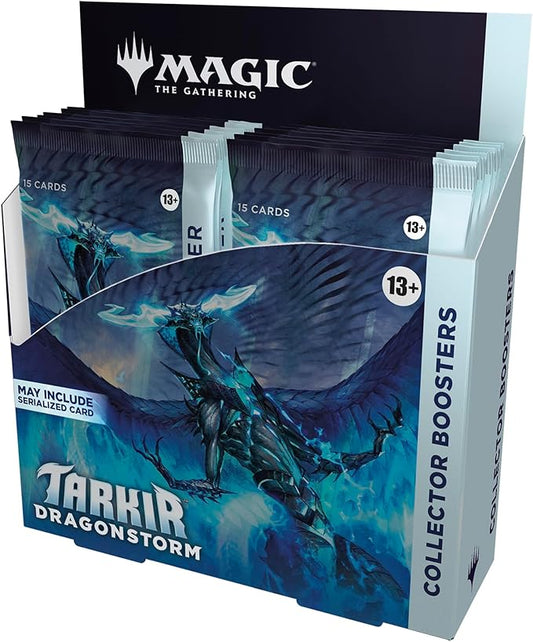 Magic the Gathering (MTG) Tarkir Dragonstorm Collector's Booster Box - 12 Packs Sealed Box - Gootzy Gaming