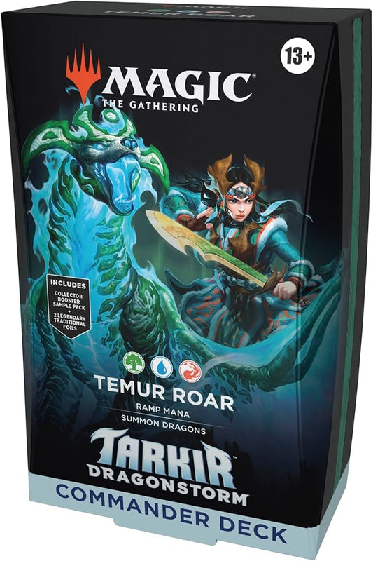 Magic the Gathering (MTG): Tarkir Dragonstorm Temur Roar Commander Deck - Gootzy Gaming