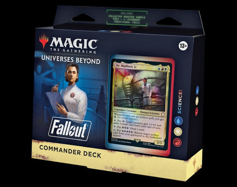 Magic the Gathering (MTG) Universes Beyond: Fallout - Science! Commander Deck - Gootzy Gaming