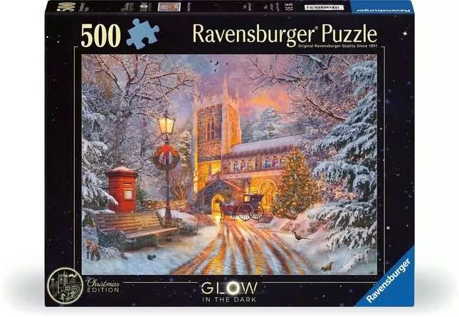 Magical Christmas 500 Piece Glow In The Dark Puzzle - Gootzy Gaming