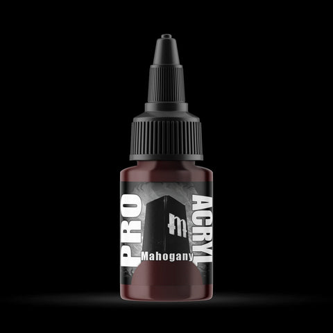 Mahogany - Premium Matte Acrylic Miniatures Paint - Monument Hobbies - 22 mL Dropper Bottle - Gootzy Gaming