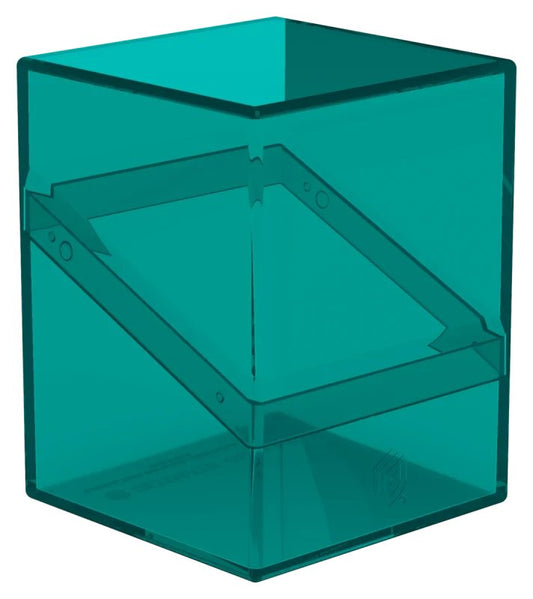 Malachite - Boulder 100+ Clear Deck Box - Gootzy Gaming