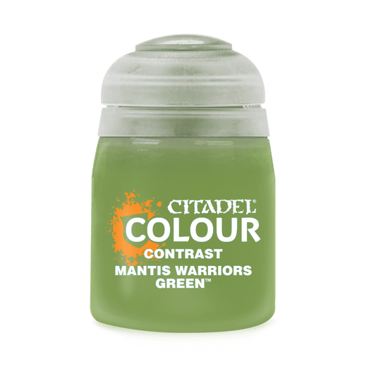 Mantis Warrior Green - Contrast Acrylic Miniatures Paint - Citadel Colour - 18 mL - Gootzy Gaming