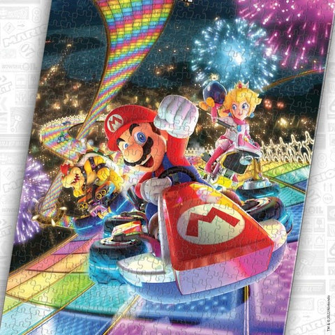 Mario Kart: Rainbow Road 1000 Piece Puzzle - Gootzy Gaming