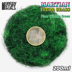 Martian Flock - Fluor Wildfire Green 4 - 6mm - Green Stuff World - 200mL - Gootzy Gaming