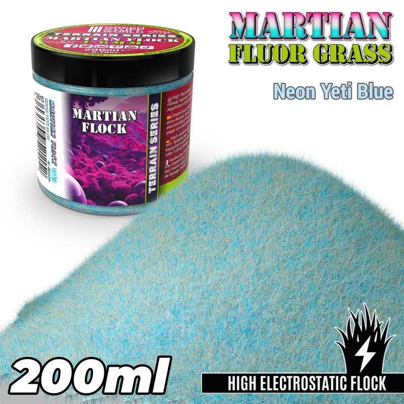 Martian Flock - Neon Yeti Blue 4 - 6mm - Green Stuff World - 200mL - Gootzy Gaming