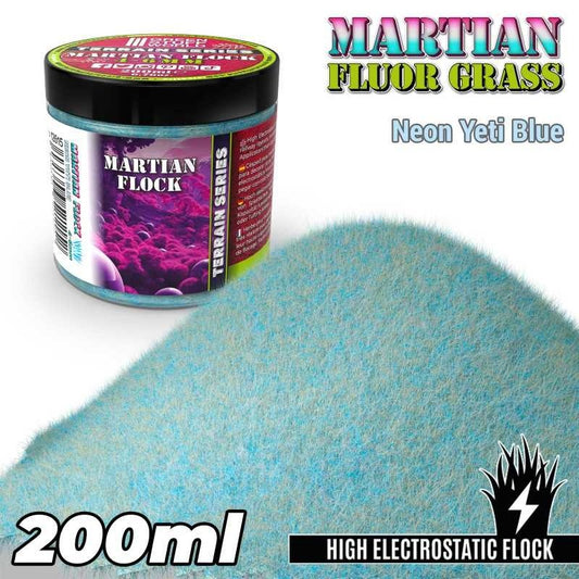 Martian Flock - Neon Yeti Blue 4 - 6mm - Green Stuff World - 200mL - Gootzy Gaming