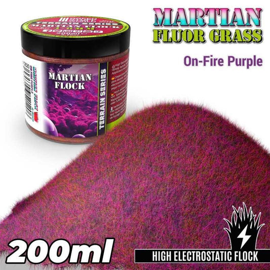 Martian Flock - On Fire Purple 4 - 6mm - Green World - 200mL - Gootzy Gaming