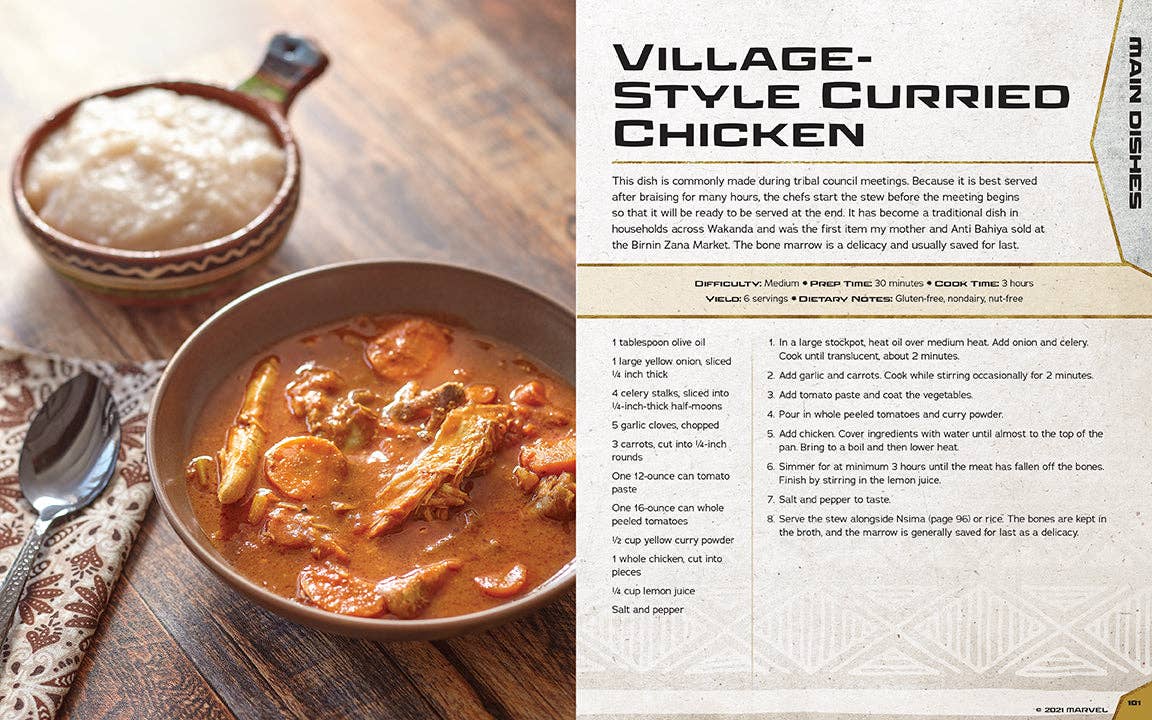 Marvel Black Panther - The Official Wakanda Cookbook - Gootzy Gaming
