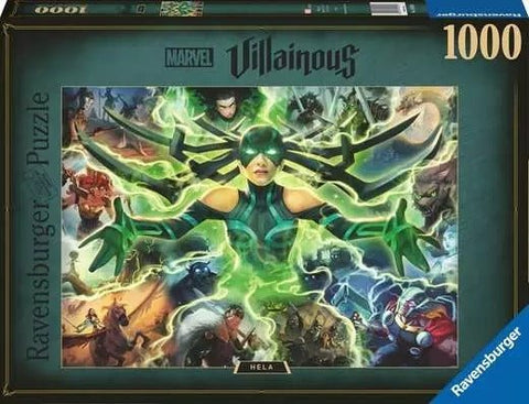Marvel Villainous: Hela 1000 Piece Puzzle - Gootzy Gaming