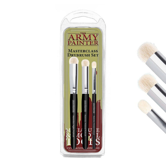 Masterclass Drybrush Set - The Army Painter - Goat Hair Miniatures Drybrush - Gootzy Gaming