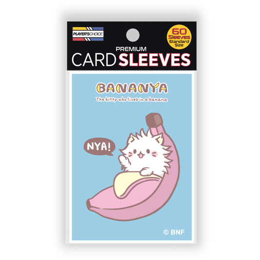 Matte Art Card Sleeves - Bananya (Blue) - Gootzy Gaming