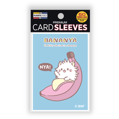 Matte Art Card Sleeves - Bananya (Blue) - Gootzy Gaming