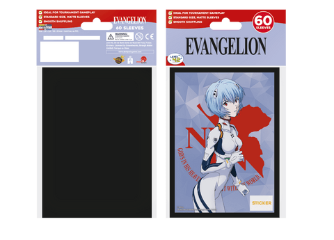 Matte Art Card Sleeves: Evangelion - Rei (60 Ct.) - Gootzy Gaming