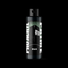 Matte Black Bottle Primer - Premium Acrylic Miniatures Paint Primer - Monument Hobbies - 120 mL Flip Top Dropper Bottle - Gootzy Gaming