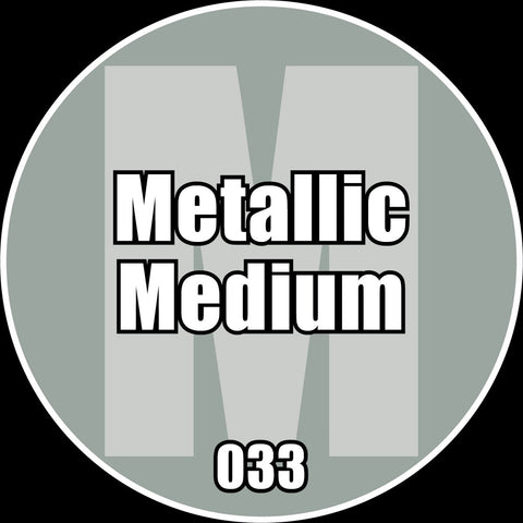 Metallic Medium - Premium Metallic Acrylic Miniatures Paint - Monument Hobbies - 22 mL Dropper Bottle - Gootzy Gaming
