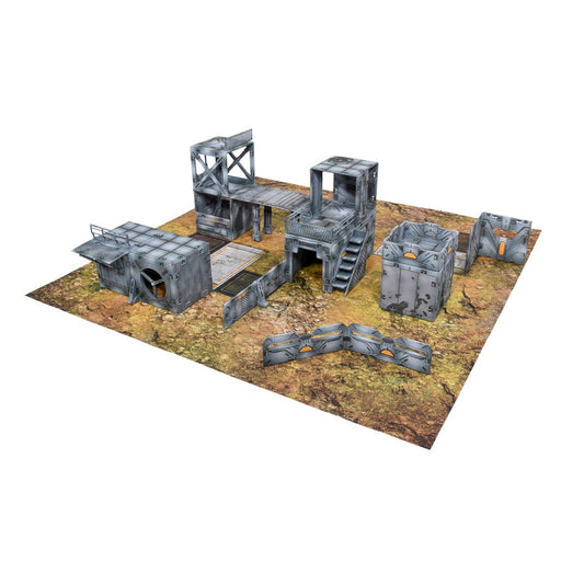 Halo: Flashpoint- Deluxe Buildable 3D Terrain Set