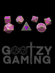 Mind Machine - Metal 7 Dice Set - D&D Dice - Gootzy Gaming