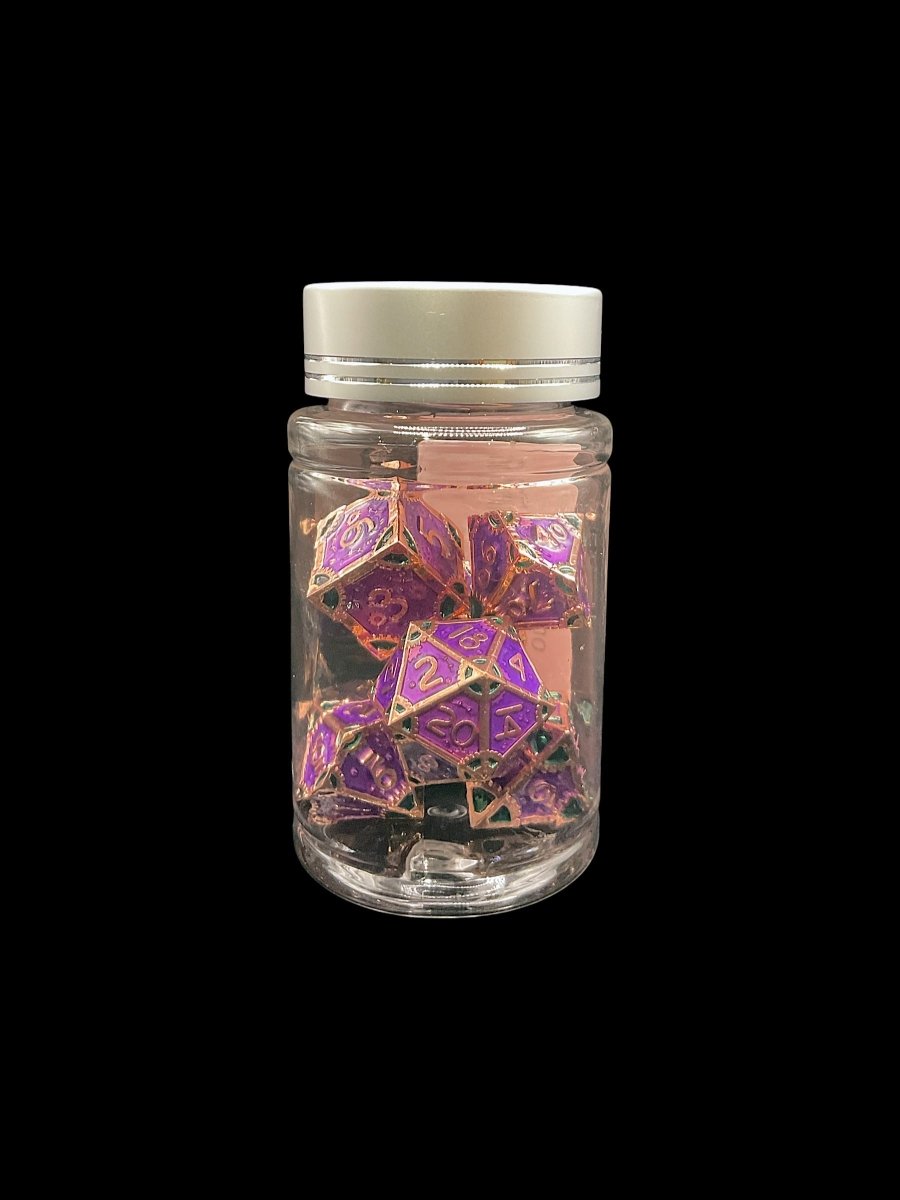 Mind Machine - Metal 7 Dice Set - D&D Dice - Gootzy Gaming