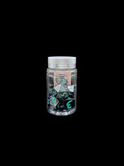 Mithril Vein - Metal 7 Dice Set - D&D Dice - Gootzy Gaming