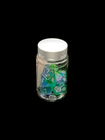 Morning Dew - Plastic Standard 7 Dice Set - D&D Dice - Gootzy Gaming