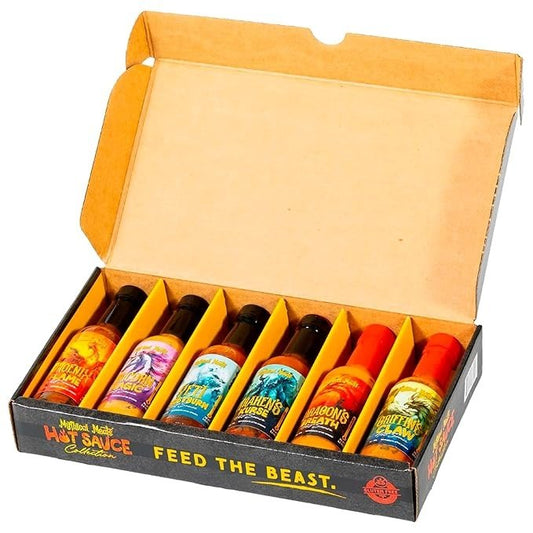Mythical Meats: Hot Sauce Gift Set (6 Flavors) - Gootzy Gaming