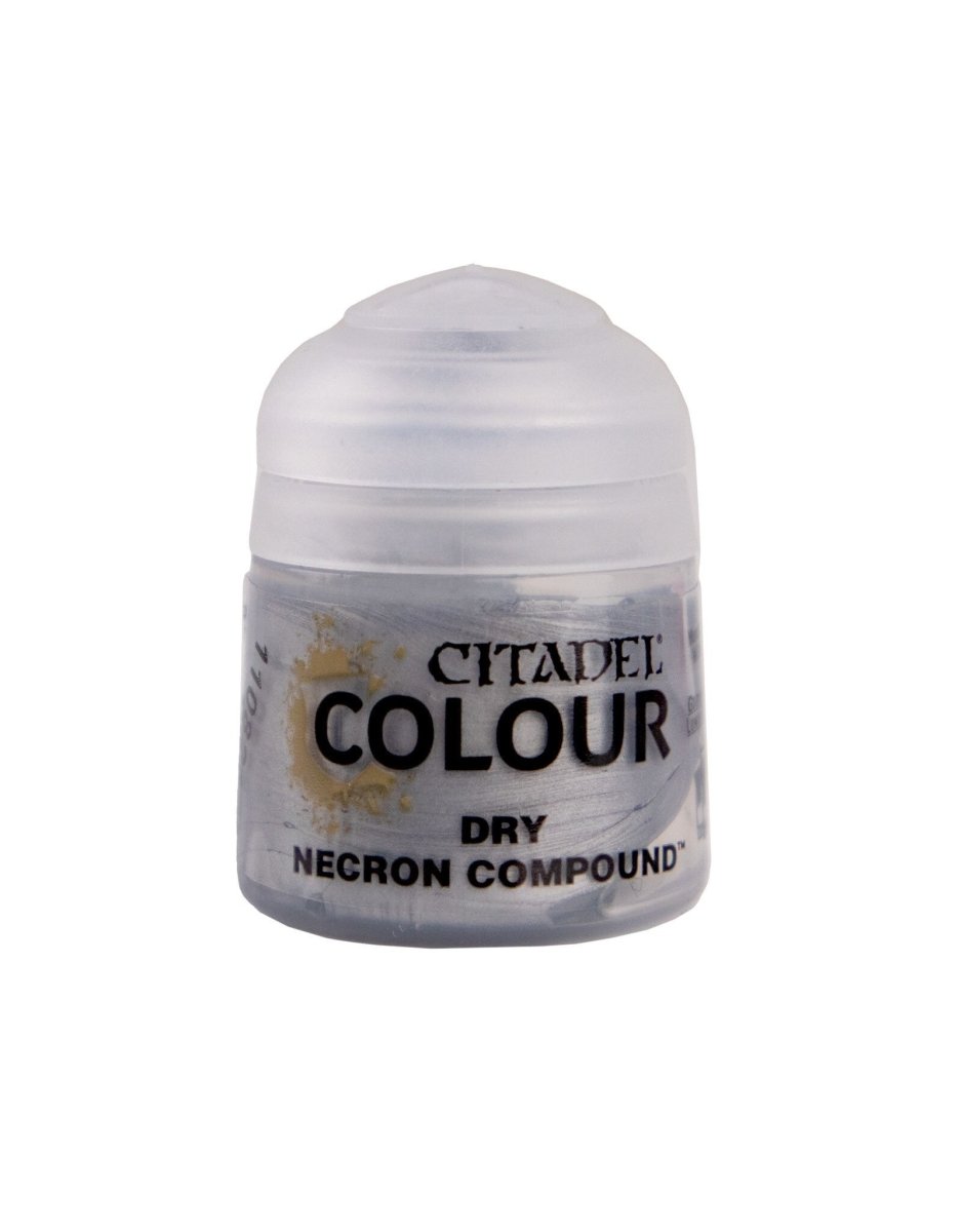 Necron Compound - Dry Metallic Acrylic Miniatures Paint - Citadel Colour - 12 mL - Gootzy Gaming