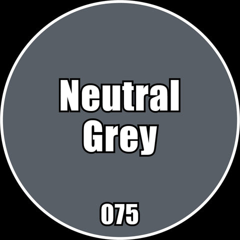 Neutral Grey - Premium Matte Acrylic Miniatures Paint - Monument Hobbies - 22 mL Dropper Bottle - Gootzy Gaming